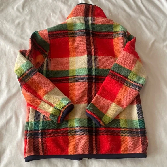 UNIQLO Kids Long-Sleeved Checkered Jacket, Sz 3-4 - Picture 5 of 6